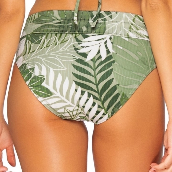14 • Sunsets • Palm Grove Hannah High Waist Bikini Bottoms - Picture 7 of 12